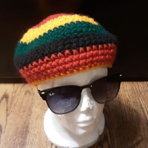 Rasta Knit Beret